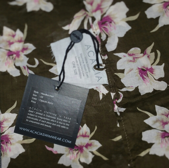 New acacia swimwear handkerchief capsule aloha OS - Picture 5 of 7